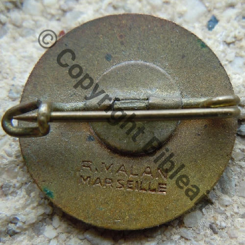 ESCADRILLE 3E2 BERRE  R.MALAN MARSEILLE Bol fenetre Dos lisse irreg  Src.spahijeanpaul 100EurInv 